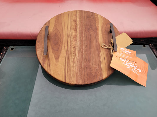 Round Serving Board
